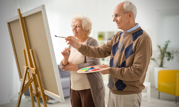 Os benefícios da arteterapia para idosos.